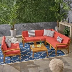 Grenada 8pc Acacia Sectional Sofa Set – Christopher Knight Home -Knight Outdoor Cheap Store GUEST 046b4daf b850 44ff a15e 1d2d55a5be97