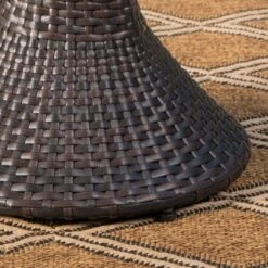 Axeford 3pc Wicker Chat Set - Multibrown - Christopher Knight Home -Knight Outdoor Cheap Store GUEST 04c98648 c5c4 4b2a b289 bb637fed0883 1