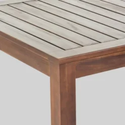 Newcastle 7pc Wood & Wicker Dining Set - Dark Brown - Christopher Knight Home 9 Newcastle 7pc Wood & Wicker Dining Set - Dark Brown - Christopher Knight Home -Knight Outdoor Cheap Store GUEST 04ee7584 4ba0 421a 97b7 2b1c058520a0 1