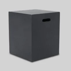 Cape Coral 3pc Aluminum And Rectangular MGO Fire Table Set - Gray - Christopher Knight Home -Knight Outdoor Cheap Store GUEST 0a7694b9 f5d7 4f93 9fdc bb8d7d3fb1b6