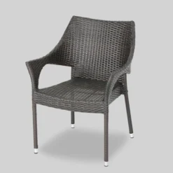 Grayson 7pc Aluminum And Wicker Dining Set - Brown - Christopher Knight Home -Knight Outdoor Cheap Store GUEST 0b2fd8e9 9c07 4909 a09d 426fd739827a