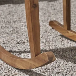 Colmena Acacia Patio Wood Rustic Rocking Chair - Christopher Knight Home -Knight Outdoor Cheap Store GUEST 0c99e46a d7d4 4451 b4c5 434583a02752