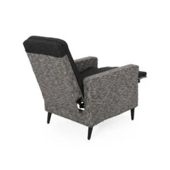 Murdock Outdoor Wicker Recliner - Black/Dark Gray - Christopher Knight Home -Knight Outdoor Cheap Store GUEST 0ceab8f2 e732 432f a892 1edaf047a1b1