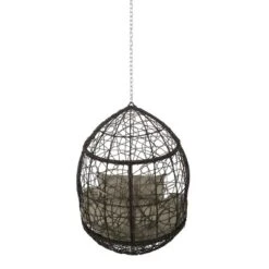 Castaic Indoor/Outdoor Wicker Hanging Chair With 8' Chain - Brown/Khaki - Christopher Knight Home 10 Castaic Indoor/Outdoor Wicker Hanging Chair With 8' Chain - Brown/Khaki - Christopher Knight Home -Knight Outdoor Cheap Store GUEST 0e7270ae ca4c 40c3 8fe4 175ac9d4e4f3