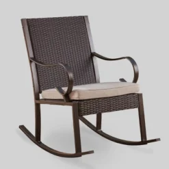 Harmony Wicker Patio Rocking Chair - Christopher Knight Home -Knight Outdoor Cheap Store GUEST 110a012a 1f5a 43df 9711 638a83fc7be9
