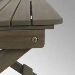 Malibu Folding Side Table - Gray - Christopher Knight Home -Knight Outdoor Cheap Store GUEST 11428530 027a 4ac2 a657 a4879d5f804c