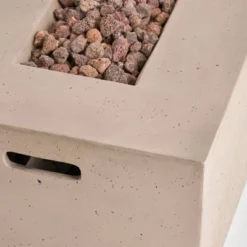 Kalo 5pc Wicker Chat Set With Fire Table - Brown/Tan/Light Gray - Christopher Knight Home -Knight Outdoor Cheap Store GUEST 1225dedc a169 4c8d 9547 667b9cf31749