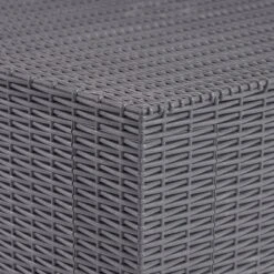 Waverly 4pc All Weather Faux Wicker Patio Chat Set - Dark Gray/Gray - Christopher Knight Home -Knight Outdoor Cheap Store GUEST 12bec69b 2037 44ef 9488 6090f56976ef