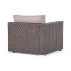 Santa Rosa 8pc Dining Sofa & Ottoman Set - Christopher Knight Home -Knight Outdoor Cheap Store GUEST 164fa696 b6d8 40f7 9e1e 32c2f7ae3bff