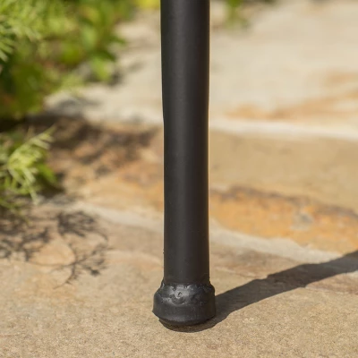 Skye Ceramic Tile Side Table - Blue/White - Christopher Knight Home 3 Skye Ceramic Tile Side Table - Blue/White - Christopher Knight Home - Image 3