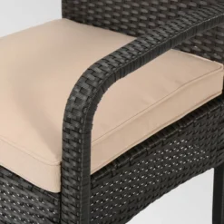 Cordoba 8pc Wicker Chat Set - Brown/Tan - Christopher Knight Home -Knight Outdoor Cheap Store GUEST 1718adbe 090a 4077 839a 76bc9fc419a6