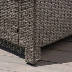 Puerta Wicker Loveseat Gray/Black - Christopher Knight Home -Knight Outdoor Cheap Store GUEST 172a9607 57bf 43fb b881 bbac3df894ed