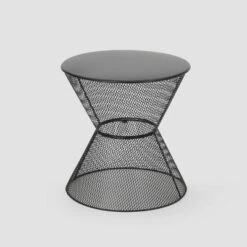 Nevada Iron Modern Side Table - Christopher Knight Home -Knight Outdoor Cheap Store GUEST 1844d6f9 5bdc 400b b327 75297163c745