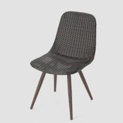 Jude Caleb 5pc Wicker Dining Set - Brown - Christopher Knight Home -Knight Outdoor Cheap Store GUEST 1bfbb620 2812 428c bb6e 1224f7ba3506