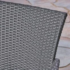 Bruna 3pc Wood & Wicker Bistro Set - Gray/Gray - Christopher Knight Home 8 Bruna 3pc Wood & Wicker Bistro Set - Gray/Gray - Christopher Knight Home -Knight Outdoor Cheap Store GUEST 1c31d738 9017 4cd9 a5ca dc0035290169 1