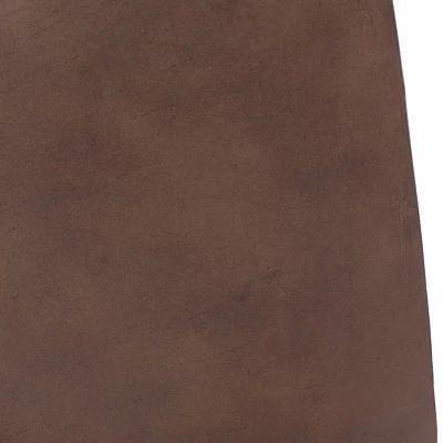 Abney Outdoor Light Weight Concrete Square Side Table Brown - Christopher Knight Home 1 Abney Outdoor Light Weight Concrete Square Side Table Brown - Christopher Knight Home