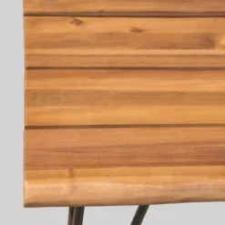 Zion Acacia Wood Square Patio Coffee Table - Teak - Christopher Knight Home -Knight Outdoor Cheap Store GUEST 211182e7 4b5c 4062 b5f4 f4cb13508948