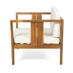 Nicholson Outdoor 4 Seater Acacia Wood Chat Set - Teak/Beige - Christopher Knight Home 19 Nicholson Outdoor 4 Seater Acacia Wood Chat Set - Teak/Beige - Christopher Knight Home -Knight Outdoor Cheap Store GUEST 212a4307 af0f 4088 a975 74b832132b68