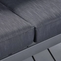 Cape Coral 3pc Aluminum And Rectangular MGO Fire Table Set - Gray - Christopher Knight Home -Knight Outdoor Cheap Store GUEST 218229ec 6fb0 45c9 b45b 1bd21a6465df