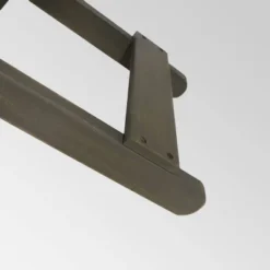 Malibu Folding Side Table - Gray - Christopher Knight Home -Knight Outdoor Cheap Store GUEST 224d0658 5bd7 4bc5 88b4 3ca6e851390c