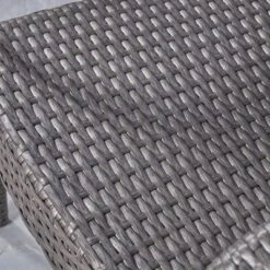 Sanders 3pc Acacia Wood & Wicker Bistro Set - Gray - Christopher Knight Home -Knight Outdoor Cheap Store GUEST 22e845ce c090 44f6 a7d2 c4a98532820b