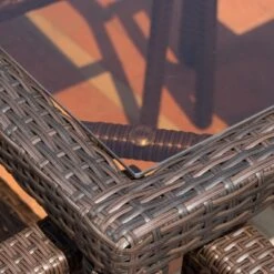 San Pico Square Wicker Dining Table - Multibrown - Christopher Knight Home -Knight Outdoor Cheap Store GUEST 2fc19b53 1cc9 4fe1 beee 6cc6d87d4d3f