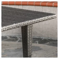 Malta 7pc Wicker Patio Dining Set With Cushions - Gray - Christopher Knight Home -Knight Outdoor Cheap Store GUEST 316799b6 2221 4ac4 b304 d5151e37f3be