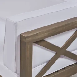 Brava 8pc Acacia Wood Sectional Sofa Set - Christopher Knight Home 9 Brava 8pc Acacia Wood Sectional Sofa Set - Christopher Knight Home -Knight Outdoor Cheap Store GUEST 3a35fb4f c466 4e00 957d b9f071e1c78d