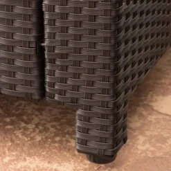 Puerta Wicker Club Chair - Dark Brown/Beige - Christopher Knight Home -Knight Outdoor Cheap Store GUEST 3e01f6ee bdc5 4dd3 a9fb 5903d1ead8eb