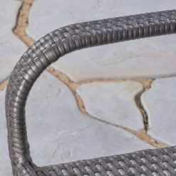 Sanders 3pc Acacia Wood & Wicker Bistro Set - Gray - Christopher Knight Home -Knight Outdoor Cheap Store GUEST 3e58b2bb fa9d 4959 8ae7 928d2a55b902