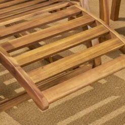 Sunview 3pc Acacia Wood Recliner Rocking Chair Set - Teak - Christopher Knight Home -Knight Outdoor Cheap Store GUEST 3e74276e 8514 4073 b210 4259e398d21a