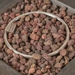 Bedrock 3pc Faux Wicker Chat Set With Fire Pit - Brown/Beige - Christopher Knight Home -Knight Outdoor Cheap Store GUEST 3e98d3db c52d 414c be79 d8d53b3f9ae2