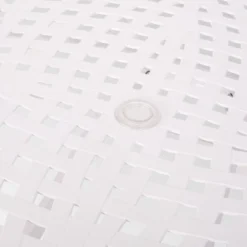 Phoenix Rectangle Aluminum Dining Table - White - Christopher Knight Home -Knight Outdoor Cheap Store GUEST 3f13a5d3 72fa 4399 a60e 1c2fd3d01e06