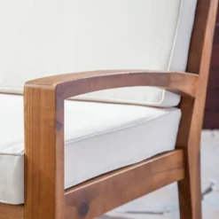 6pc Grenada Acacia Sectional Patio Sofa Set Teak - Christopher Knight Home -Knight Outdoor Cheap Store GUEST 40a6afde 44b4 4f49 9000 9054ab726419