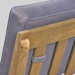 2pc Acacia Wood Patio Club Chairs - Gray - Christopher Knight Home -Knight Outdoor Cheap Store GUEST 44ef6722 fa12 4c1f 852b cdfc026dfef5