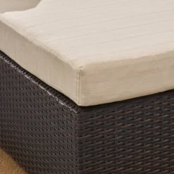 Santa Rosa 8pc Wicker Sectional Sofa Set - Brown/Beige - Christopher Knight Home -Knight Outdoor Cheap Store GUEST 46854a54 0c49 4279 9177 357d270888a8