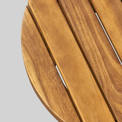 Gertrude 16" Acacia Wood Side Table - Teak - Christopher Knight Home 2 Gertrude 16" Acacia Wood Side Table - Teak - Christopher Knight Home - Image 2