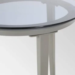 Pebble Iron Modern Side Table - Gray - Christopher Knight Home 5 Pebble Iron Modern Side Table - Gray - Christopher Knight Home -Knight Outdoor Cheap Store GUEST 4f015c16 eab9 4f9f 8dd7 eb7870658daf