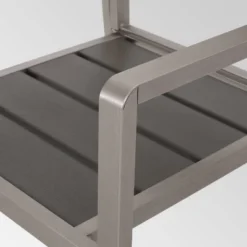 Cape Coral 7pc Aluminum Modern Dining Set Silver/Gray - Christopher Knight Home -Knight Outdoor Cheap Store GUEST 4f6eaed9 7096 4538 896f beb5600535d9