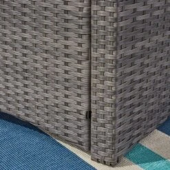 Sanger Wicker Sofa - Gray/Beige - Christopher Knight Home -Knight Outdoor Cheap Store GUEST 503efe83 83e3 4d13 9a15 bae5e5badc2d