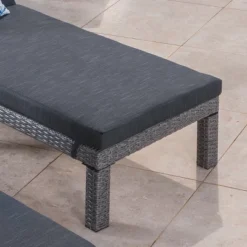 Puerta 17pc Wicker Patio Set - Dark Gray - Christopher Knight Home -Knight Outdoor Cheap Store GUEST 50549e80 bd78 441d 923e b1ae5795a1bf