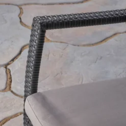 Kent 3pc Acacia Wood & Wicker Bistro Set - Gray - Christopher Knight Home -Knight Outdoor Cheap Store GUEST 51b8180e 5ecc 403f abac 3fb9bc411c3f