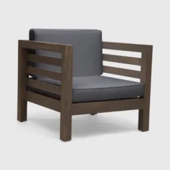 Oana Acacia Wood Club Chair - Christopher Knight Home -Knight Outdoor Cheap Store GUEST 52a111b2 cf86 4d3d aa1f ba1e93a3e9af
