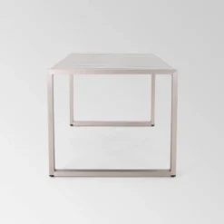 Navan Rectangle Aluminum 70" Dining Table Silver - Christopher Knight Home 8 Navan Rectangle Aluminum 70" Dining Table Silver - Christopher Knight Home -Knight Outdoor Cheap Store GUEST 53c910d5 f5de 439a ad76 bb61a5129576