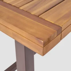 Atlantic 9pc Acacia Wood Dining Set - Christopher Knight Home -Knight Outdoor Cheap Store GUEST 53d242ee e37b 47cb 8072 359474efa1de 1