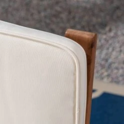 Casa Acacia Wood Loveseat Brown/Cream - Christopher Knight Home -Knight Outdoor Cheap Store GUEST 54a2036d 824f 484c b7d7 a109c2237cc7