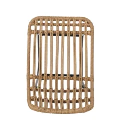 Sawtelle 7pc Outdoor 6 Seater Wicker Dining Set - Teak/Light Brown - Christopher Knight Home -Knight Outdoor Cheap Store GUEST 59022817 9c51 4a3f bc95 e53a4f5df1b8