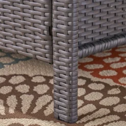 St. Lucia Wicker Loveseat - Gray - Christopher Knight Home -Knight Outdoor Cheap Store GUEST 59a515a5 54a7 44e8 9d73 9865cc85bbd8