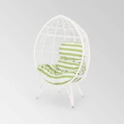 Gianni Wicker Teardrop Chair - Christopher Knight Home -Knight Outdoor Cheap Store GUEST 5e52169a 2d55 4c89 8a53 5817db4c72cf