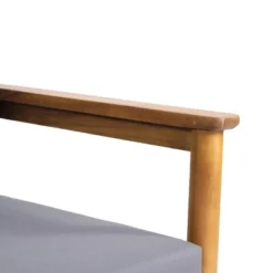 Magnolia 2pc Patio Acacia Wood Club Chairs - Teak/Dark Gray - Christopher Knight Home -Knight Outdoor Cheap Store GUEST 5f499963 0d95 4e17 a019 bb493922b592